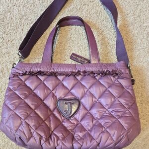 *VINTAGE* Juicy Couture Purple Quilted Shoulder Bag